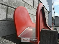 Glijbaan inox/kunststof - afbeelding 3 van  6