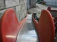 Glijbaan inox/kunststof - afbeelding 4 van  6
