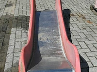 Glijbaan inox/kunststof - afbeelding 2 van  4