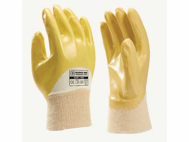 Glove on - nitro pro - handschoenen maat 9 + 10 (204x) - afbeelding 1 van  1