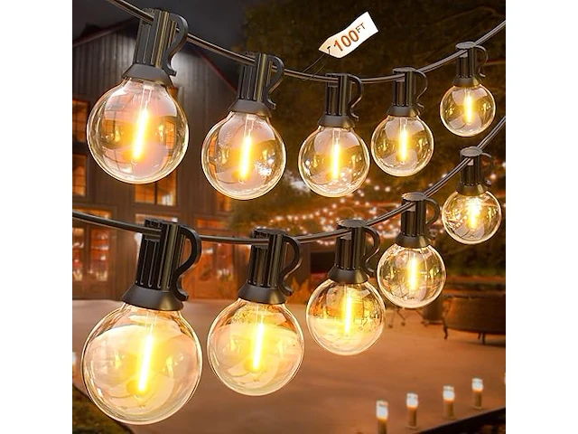 Gluroo 30m g40 led-lichtslingers voor buiten - afbeelding 1 van  3