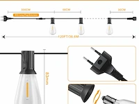 Gluroo led buiten lichtslingers - afbeelding 2 van  3