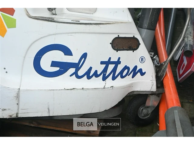 Glutton afvalzuiger op benzine - afbeelding 3 van  6