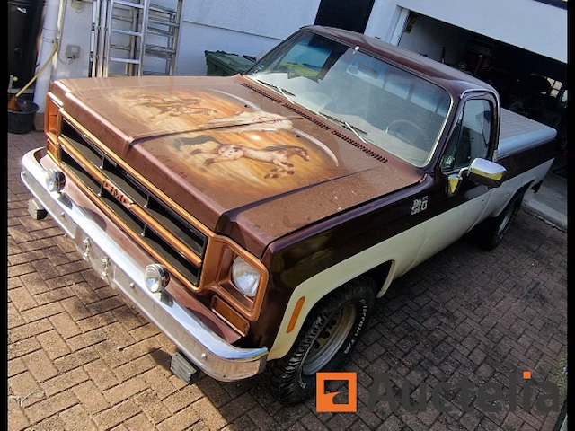 Gmc c2500 hoge sierra | us-afhaling | oldtimer 1975 | restauratie - afbeelding 1 van  49