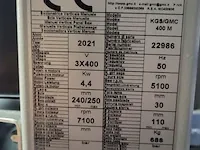 Gmc kgs 400 m paneelzaag - afbeelding 5 van  9