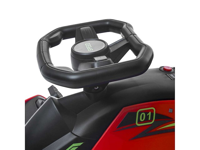 Go kart electric voor kinderen van 8-12 jaar, snelheid 3-8 km/u - afbeelding 5 van  8