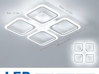 Goeco moderne led-plafondlamp, 48 w - afbeelding 4 van  5