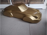 Golden racing car - afbeelding 1 van  3