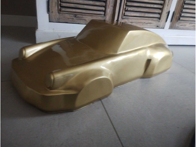 Golden racing car - afbeelding 2 van  3