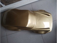 Golden racing car - afbeelding 3 van  3