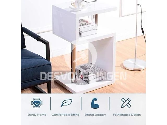 Goldfan moderne bijzettafel - afbeelding 4 van  5