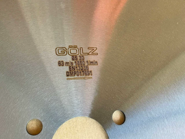 Gölz bs650 steenzaagmachine - afbeelding 2 van  13