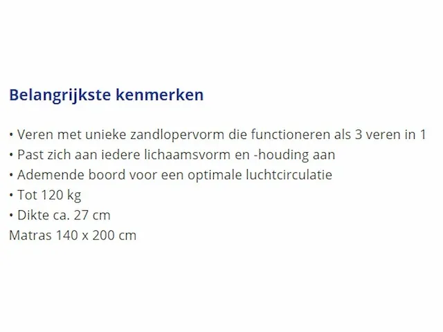 Good sleep clessidra pocketverenmatras - afbeelding 4 van  6