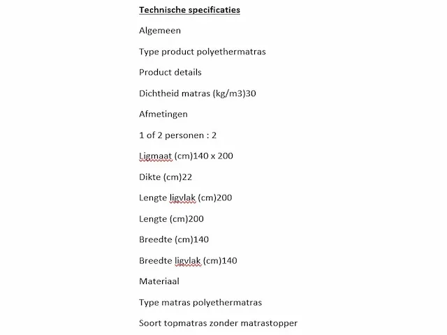 Goodsleep ecoluxe polyethermatras met ecolatex - afbeelding 4 van  4