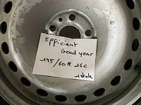 Goodyear efficient grip autoband op velg 195/60r16c - afbeelding 2 van  3
