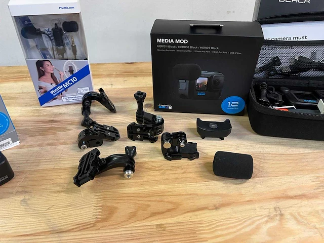 Gopro hero 12 black + accessoires - afbeelding 7 van  16