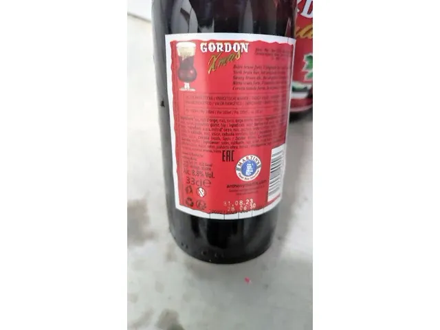 Gordon xmas belgisch speciaalbier,4 flesjes*33cl - afbeelding 3 van  5