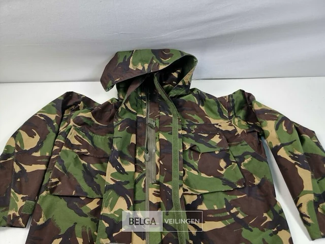 Gore-tex regenjas 3-laminaat dpm camo - afbeelding 2 van  3