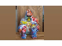 Gorilla graffiti h34cm - afbeelding 2 van  4