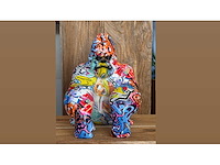 Gorilla graffiti h34cm - afbeelding 2 van  4