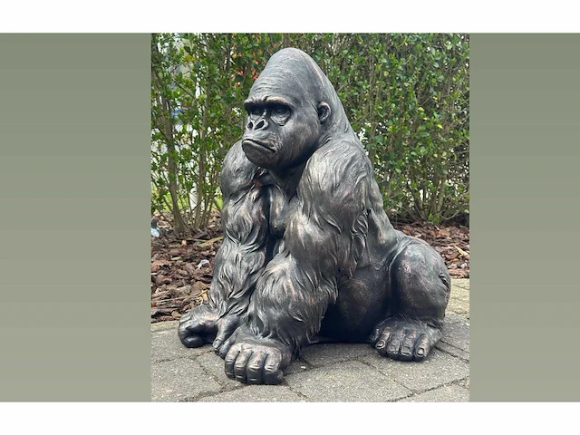 Gorilla zit stoer mgo h60cm - afbeelding 1 van  2