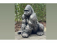 Gorilla zit stoer mgo h60cm - afbeelding 1 van  2