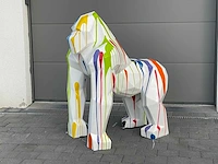 Gorille origami h130cm white trash - afbeelding 2 van  2