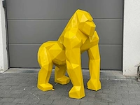 Gorille origami h130cm yellow - afbeelding 1 van  2