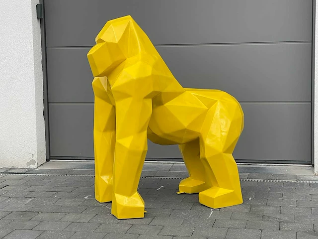 Gorille origami h130cm yellow - afbeelding 2 van  2