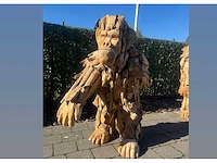 Gorille teak h90cm - afbeelding 1 van  1