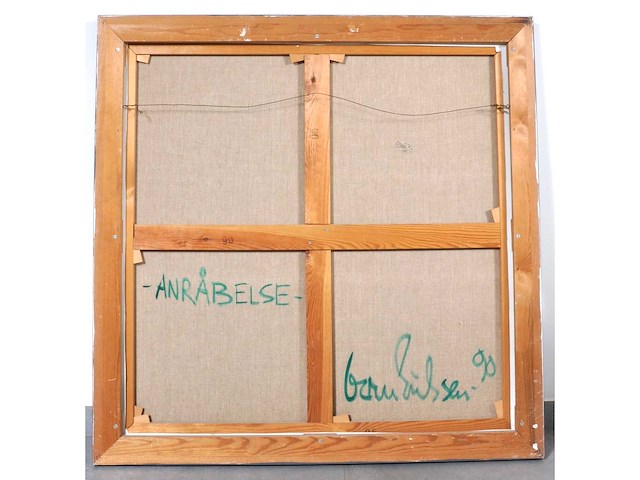 Gorm eriksen - anrabelse - olie op doek - afbeelding 7 van  17