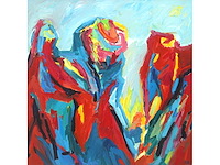 Gorm eriksen - anrabelse - olie op doek - afbeelding 1 van  17