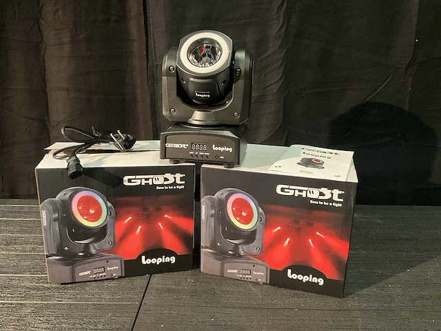 Gost looping led-moving head (2x) - afbeelding 1 van  6