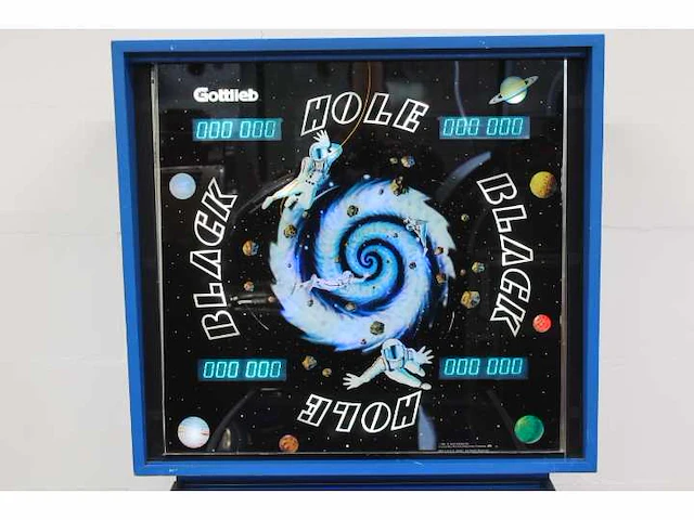 Gottlieb - black hole - flipperkast - afbeelding 1 van  7