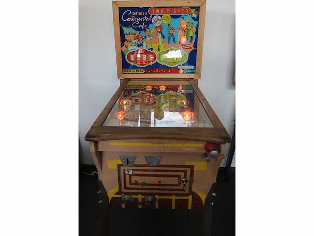 Gottlieb - continental cafe - flipperkast - afbeelding 2 van  9