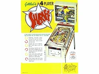 Gottlieb - sheriff - flipperkast - afbeelding 8 van  8