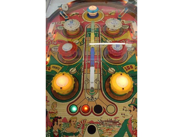 Gottlieb - show boat - flipperkast - afbeelding 7 van  8