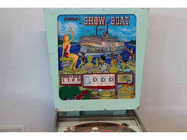 Gottlieb - show boat - flipperkast - afbeelding 1 van  8