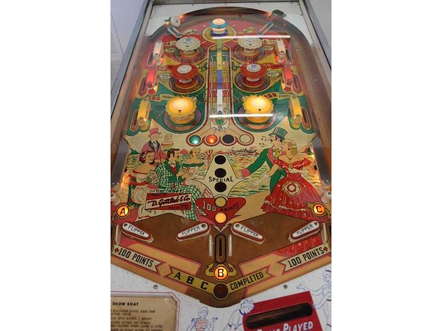 Gottlieb - show boat - flipperkast - afbeelding 5 van  8