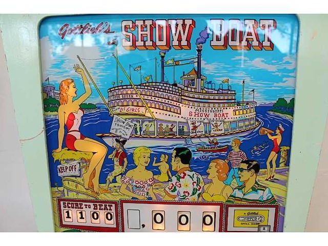 Gottlieb - show boat - flipperkast - afbeelding 6 van  8