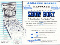 Gottlieb - show boat - flipperkast - afbeelding 8 van  8