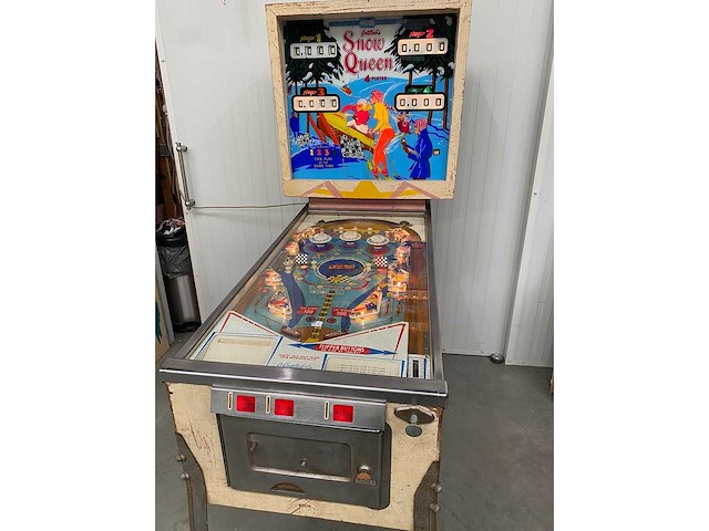 Gottlieb - snow queen - flipperkast - afbeelding 2 van  8