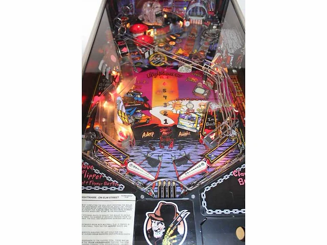 Gottlieb premier - freddy a nightmare on elmstreet - flipperkast - afbeelding 8 van  11