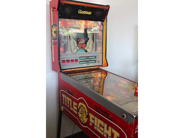 Gottlieb premier - title fight - flipperkast - afbeelding 4 van  8