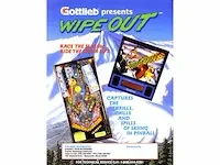Gottlieb wipe out flipperkast - afbeelding 3 van  11