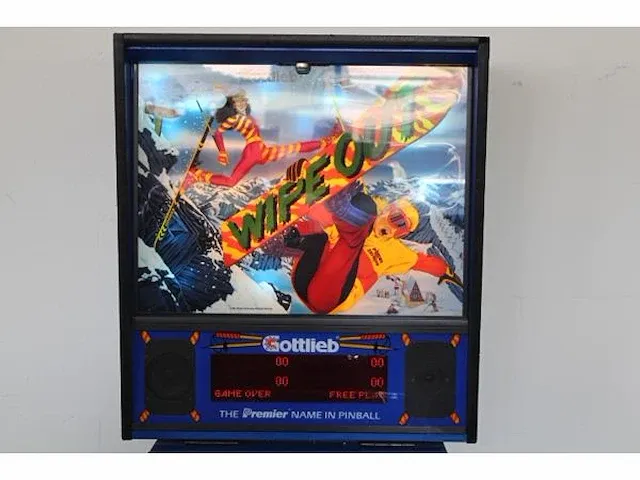 Gottlieb wipe out flipperkast - afbeelding 1 van  11