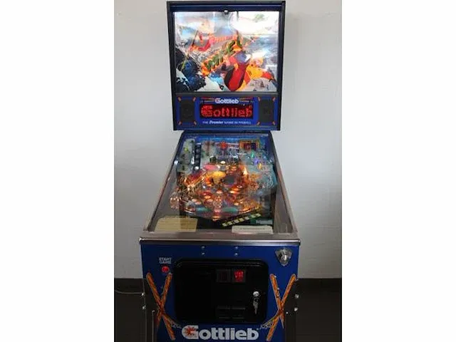 Gottlieb wipe out flipperkast - afbeelding 4 van  11