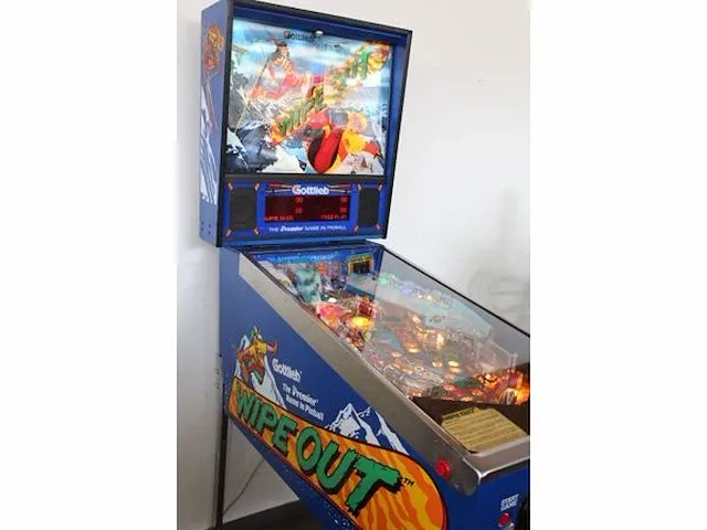 Gottlieb wipe out flipperkast - afbeelding 5 van  11