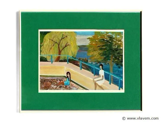 Gouache charlotte heckl-böhm - afbeelding 2 van  3