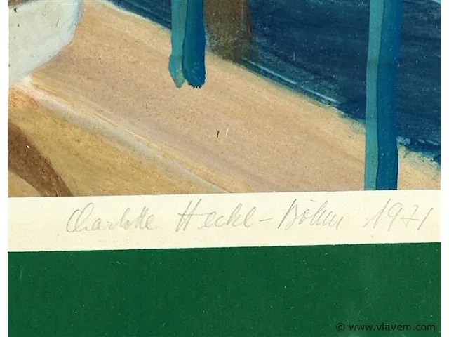 Gouache charlotte heckl-böhm - afbeelding 3 van  3